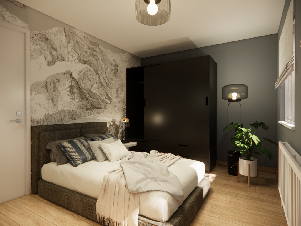 ARI interiors 2F-Bedroom-A Interior Design  