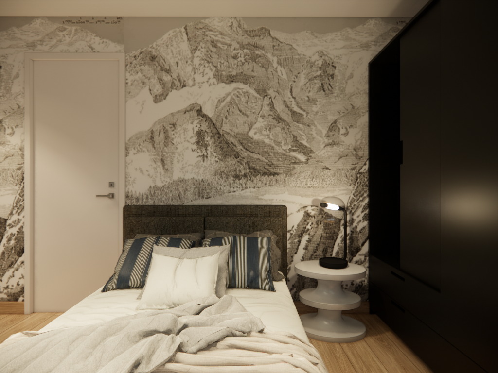 ARI interiors 2F-Bedroom-C Interior Design  